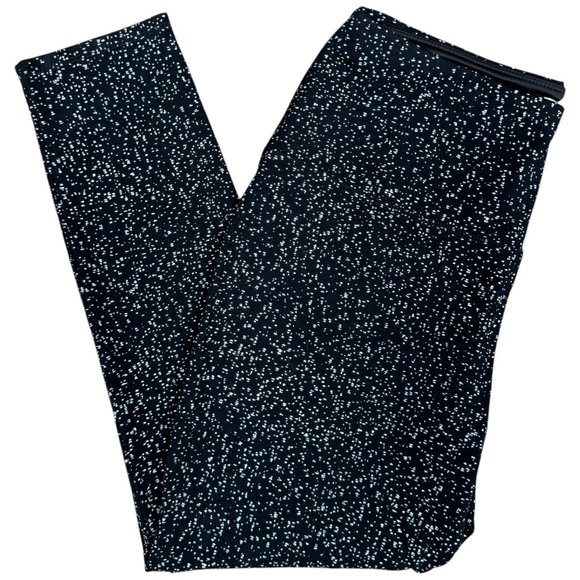 EUC Women's RACHEL ZOE Pull-On Speckled Black Pants | Size XL - Picture 1 of 7